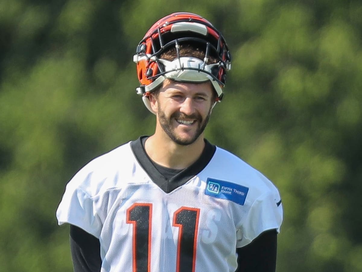 Cincinnati Bengals wide receiver Trent Taylor (11) during an NFL football  game against the Baltimore Ravens, Sunday, Jan. 8, 2023, in Cincinnati. (AP  Photo/Emilee Chinn Stock Photo - Alamy