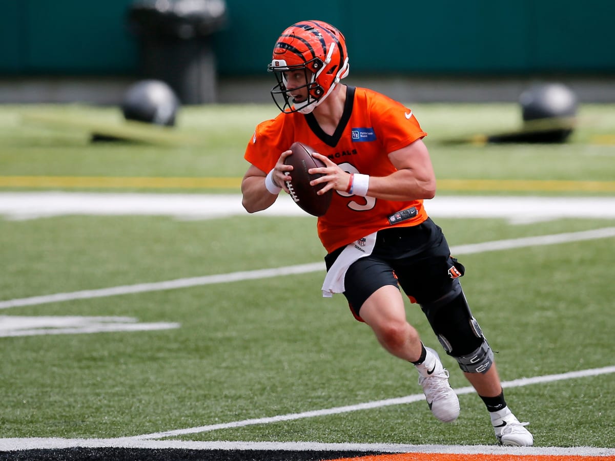 LSU QB Joe Burrow's game face can feature a scowl at times