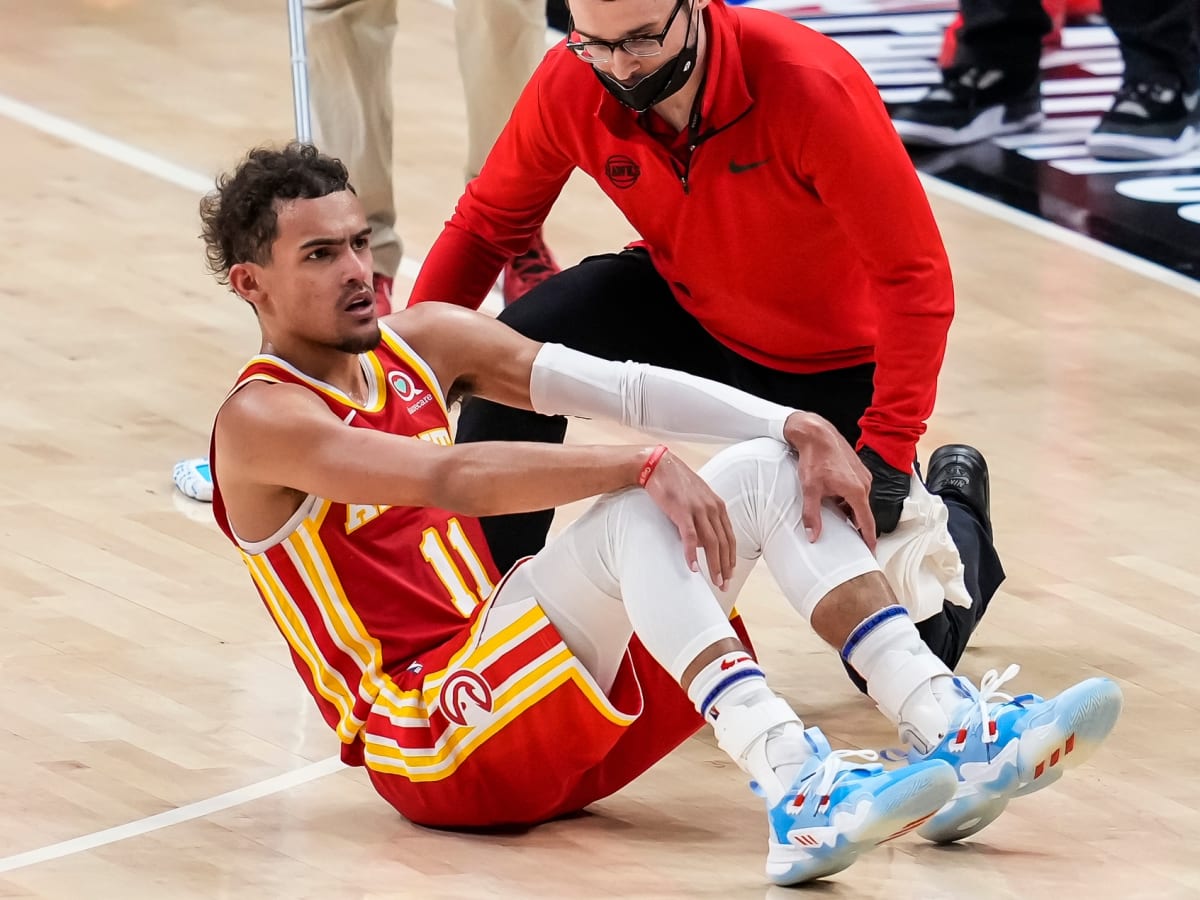 Hawks star Trae Young diagnosed with lateral ankle sprain