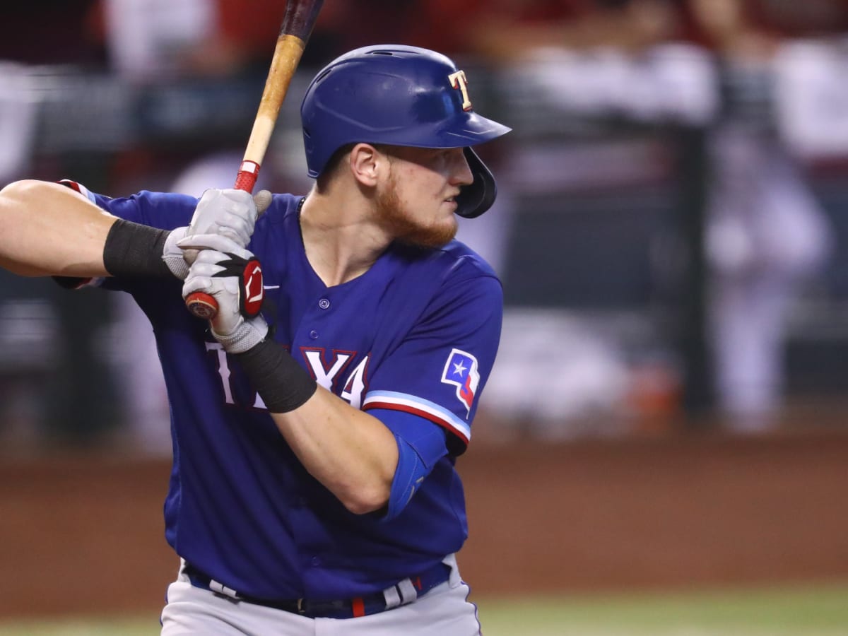 Rangers rookie Sam Huff is determined to be more than just a big bat