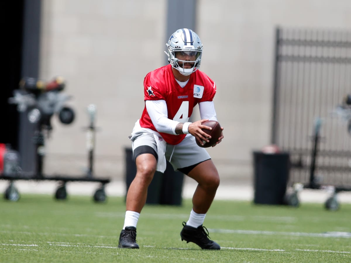 Dak Prescott tweaks surgically-repaired ankle, blames shoes