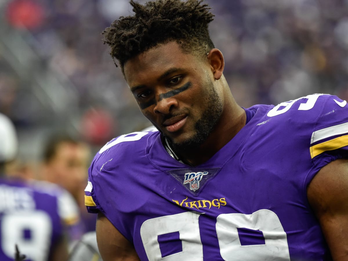 Vikings D-linemen Danielle Hunter and Michael Pierce look ready