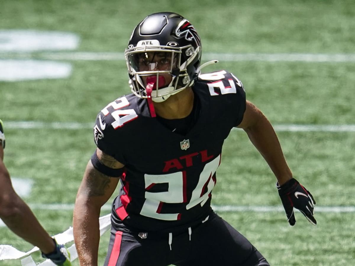 Atlanta Falcons - A.J. Terrell with his first interception