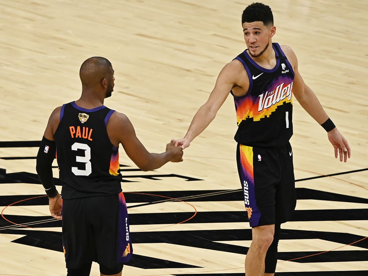 Devin Booker - Phoenix Suns - NBA Finals Game 2 - Game-Worn City