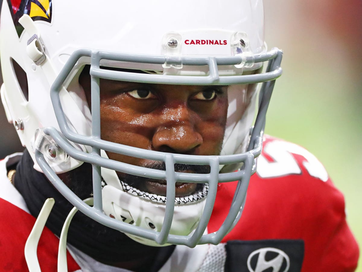 Cardinals' Jones gets 5 sacks in 1st game since trade request