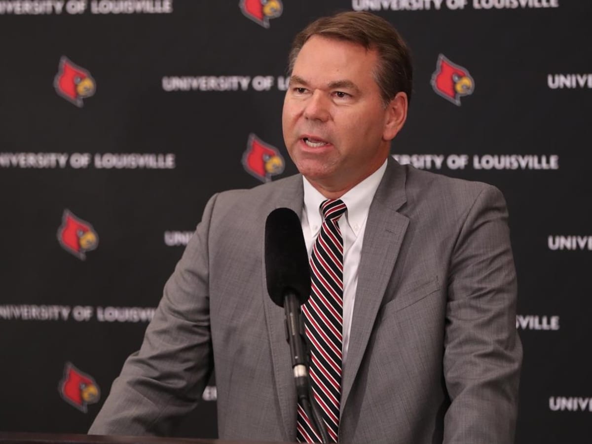 WATCH LIVE @ 5:30 pm: UofL interim AD Vince Tyra's news conference