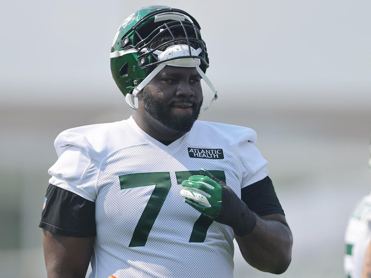 New York Jets offensive line has dominant duo in Alijah Vera-Tucker, Mekhi  Becton - Sports Illustrated New York Jets News, Analysis and More