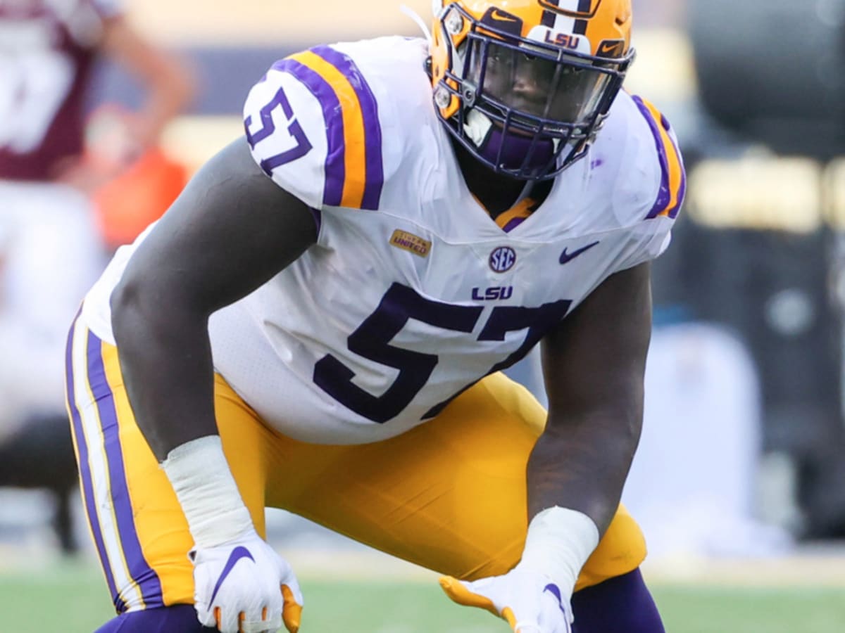 LSU OL Chasen Hines interview  2022 NFL Scouting Combine 