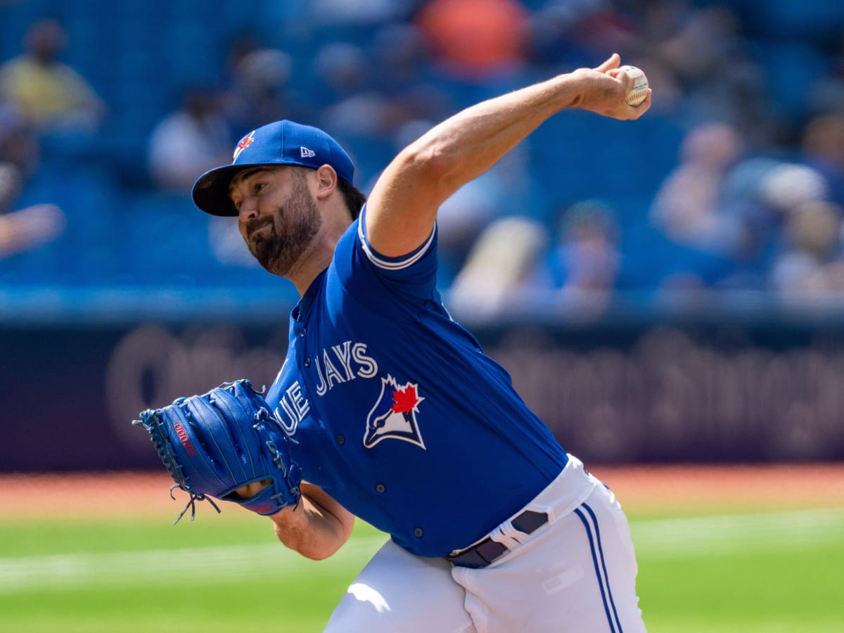 2021 Robbie Ray Toronto Blue Jays Game Used Baseball Jersey Photo Matched