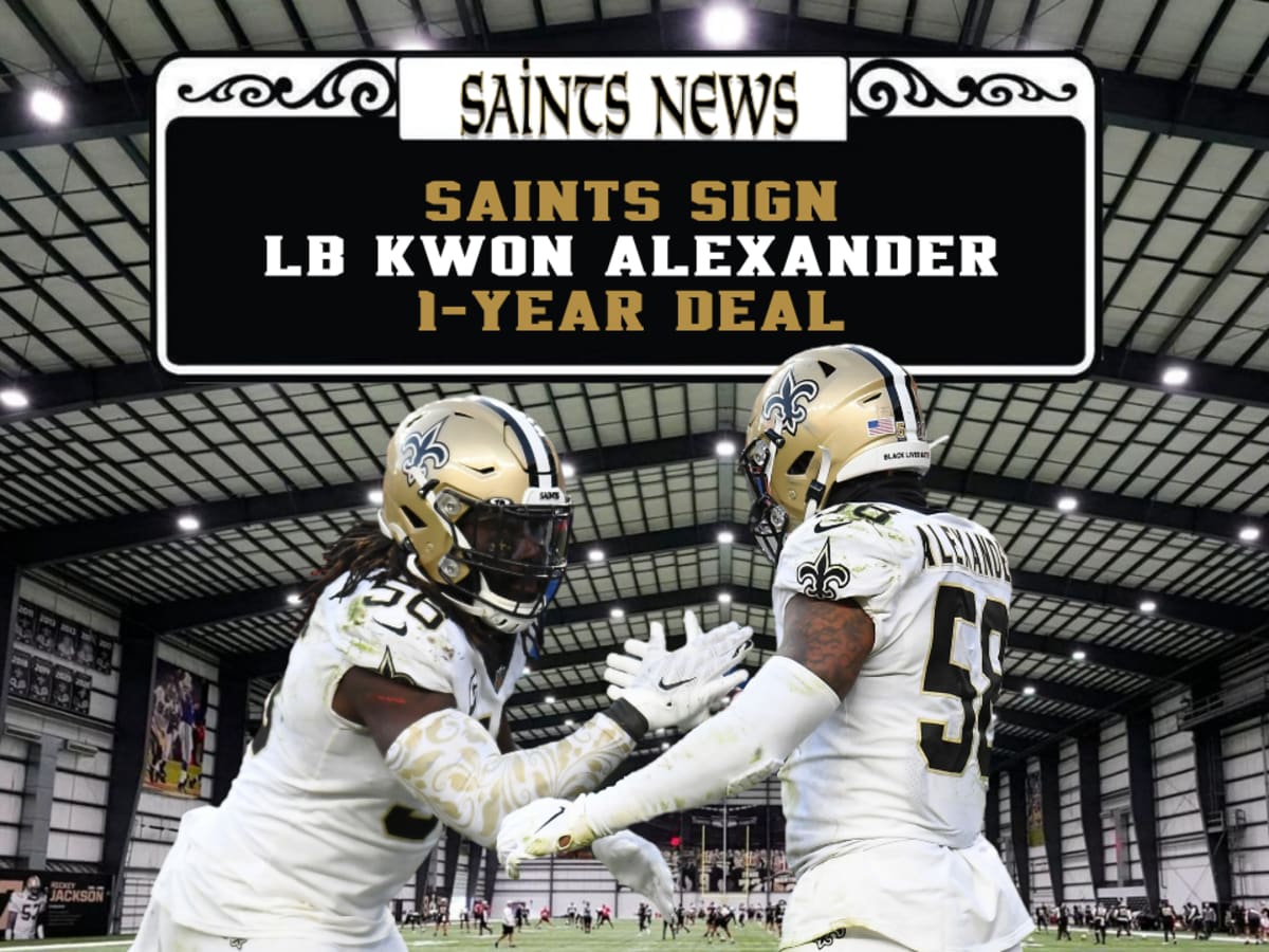 Kwontifying” Alexander's immediate impact with the New Orleans Saints -  Canal Street Chronicles