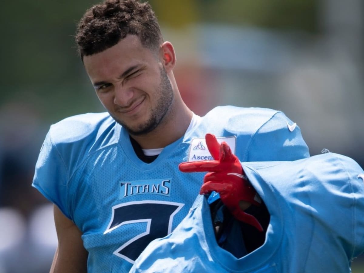 Tennessee Titans' Caleb Farley on early struggles: 'I think it's rust'