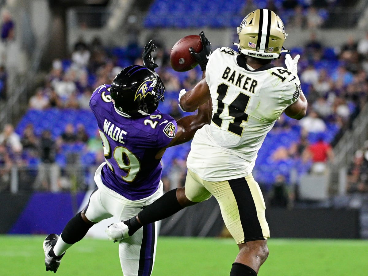 Shaun Wade Records Interception In Baltimore Ravens Victory