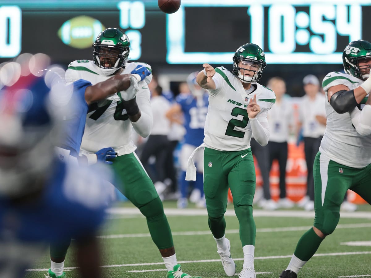 Jets QB Zach Wilson shows promise in preseason debut vs. Giants