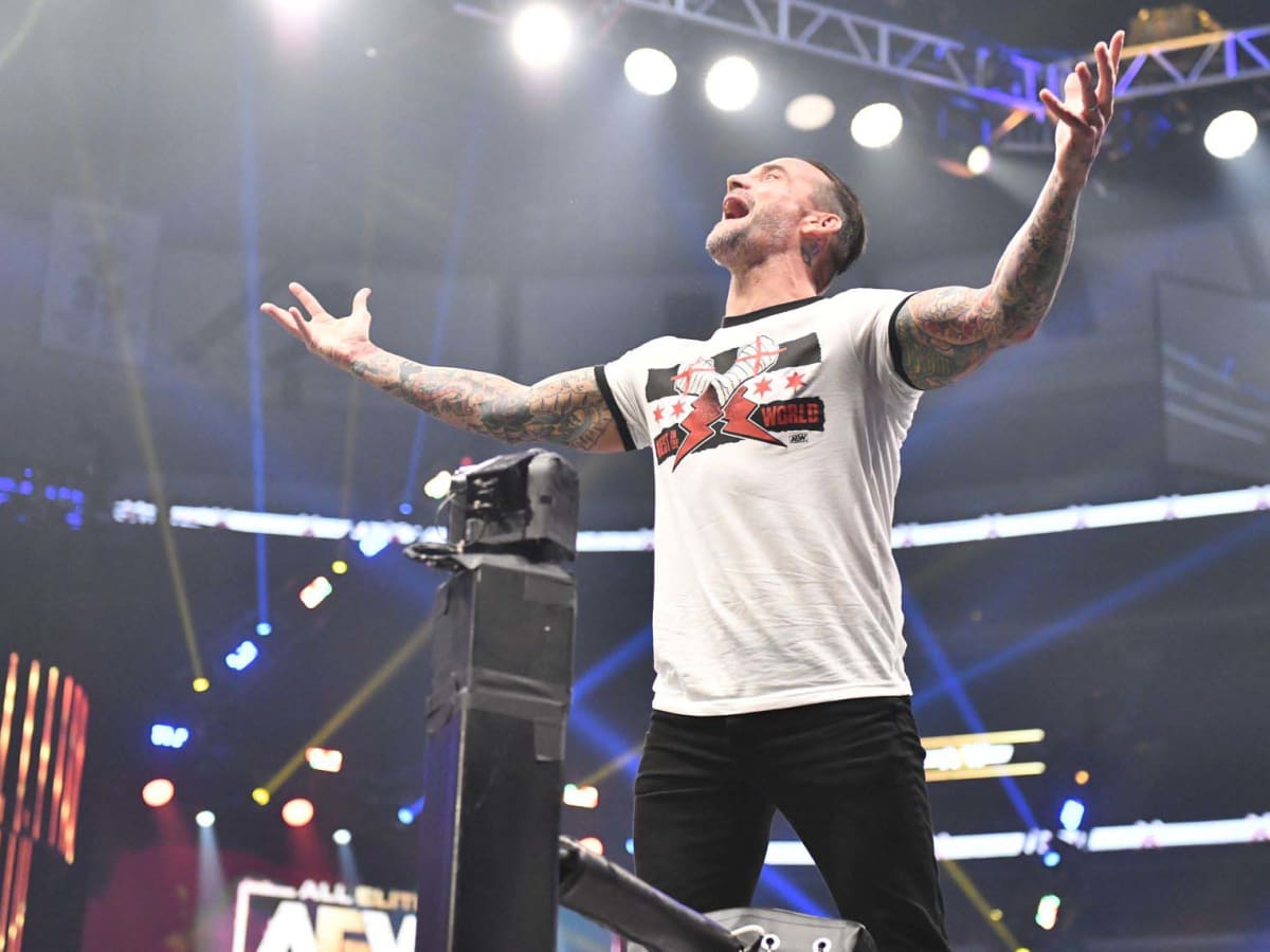 CM Punk makes his AEW debut seven years after leaving WWE - Sports  Illustrated
