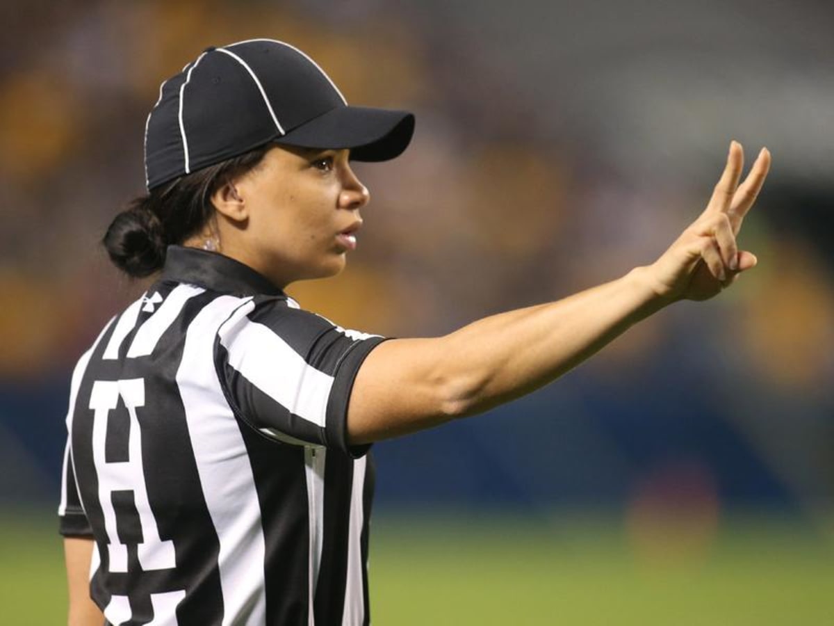 NFL makes Maia Chaka its 1st Black female official