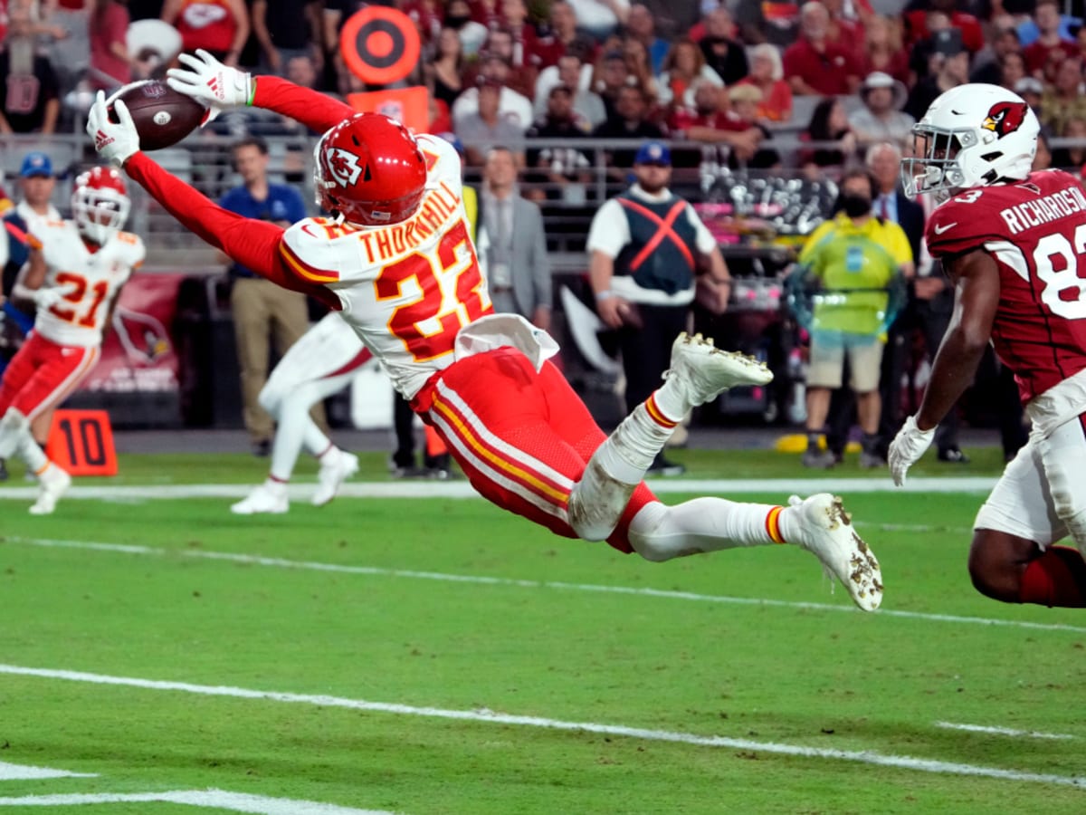 Rookie S Juan Thornhill Leaves Kansas City Chiefs Game with Knee Injury -  Sports Illustrated Kansas City Chiefs News, Analysis and More