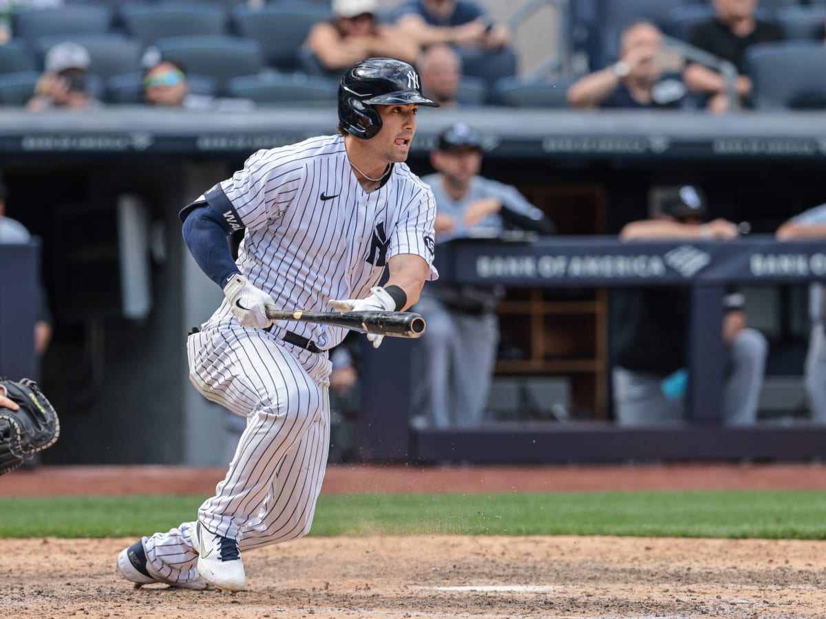 Tyler Wade New York Yankees Game-Used #14 White Pinstripe Jersey vs. Tampa  Bay Rays on October 7, 2020
