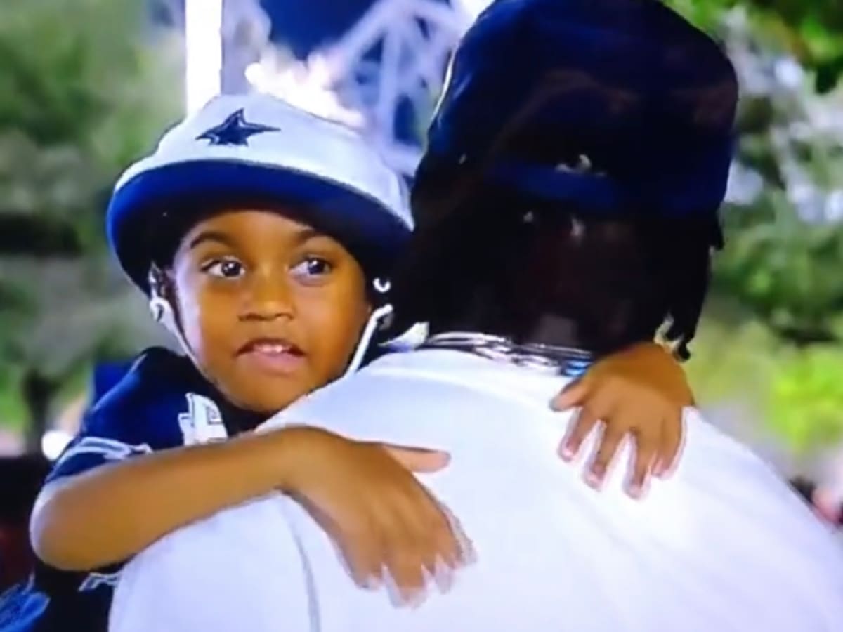 Hard Knocks': Trevon Diggs' son Aaiden mirrors his uncle, Stefon's warmups