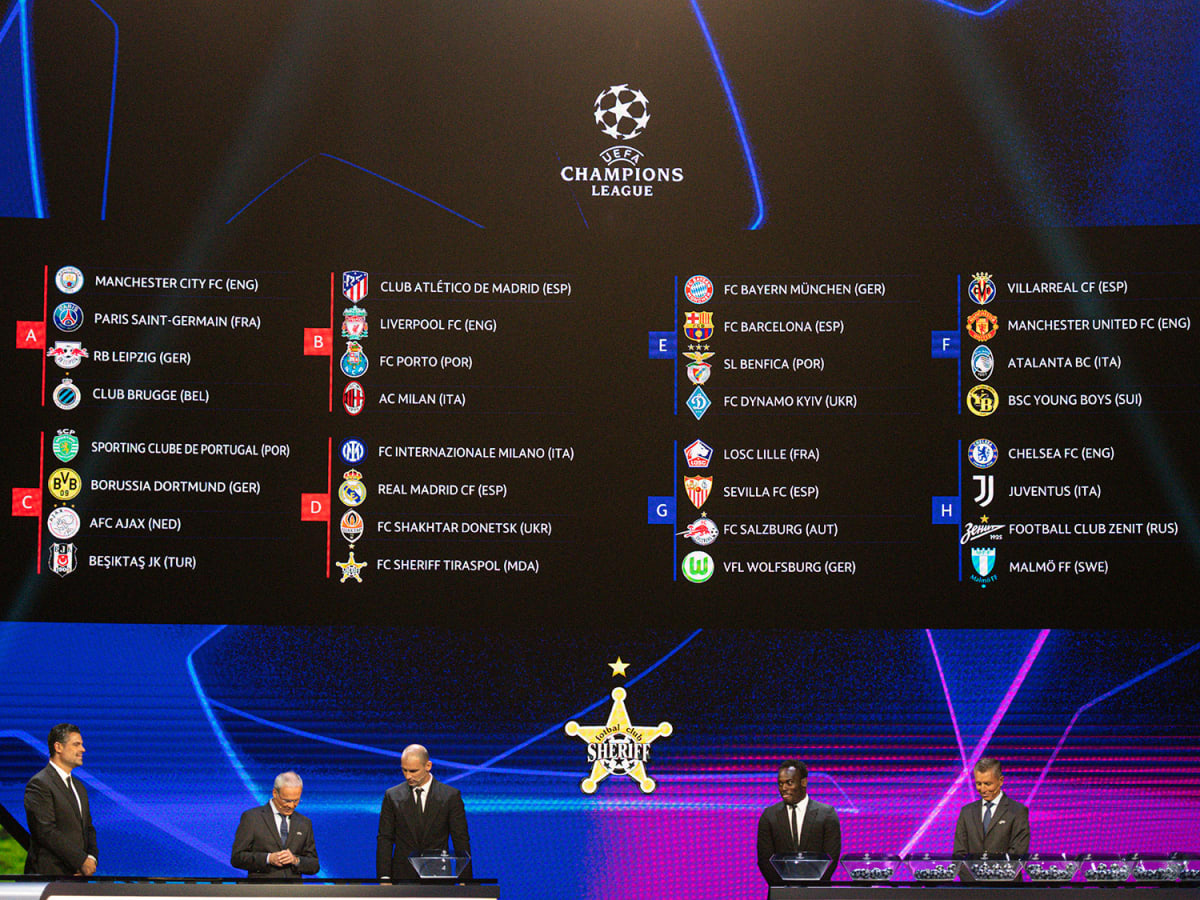 UEFA Champions League odds, predictions: Group draw reaction