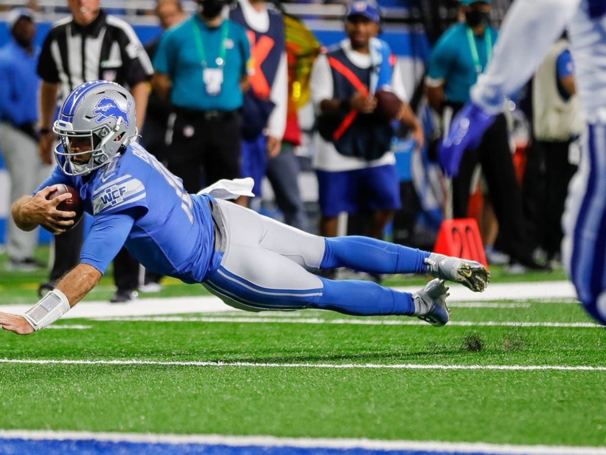 Detroit Lions backup David Blough gets first taste of game day duties