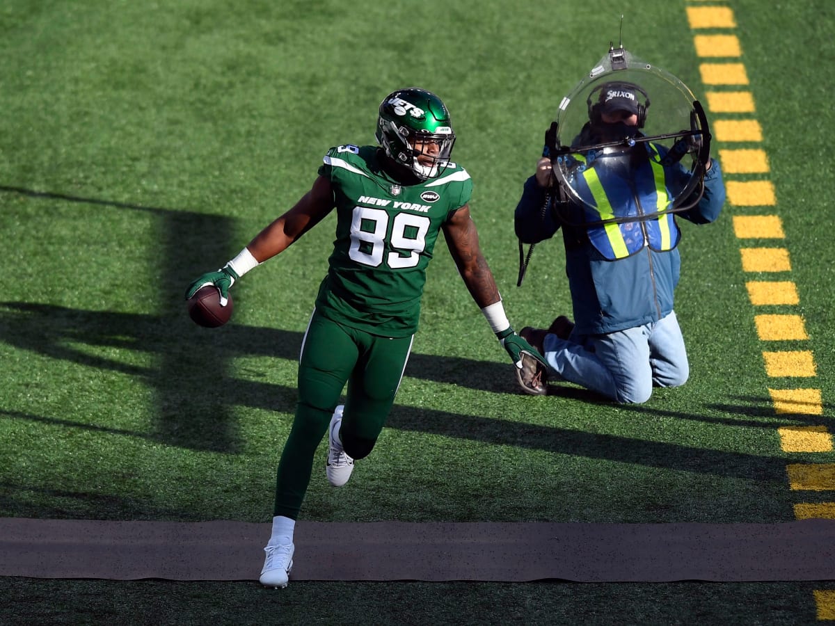 Vikings acquire tight end Chris Herndon from Jets for fourth-round pick in  2022 draft – SKOR North