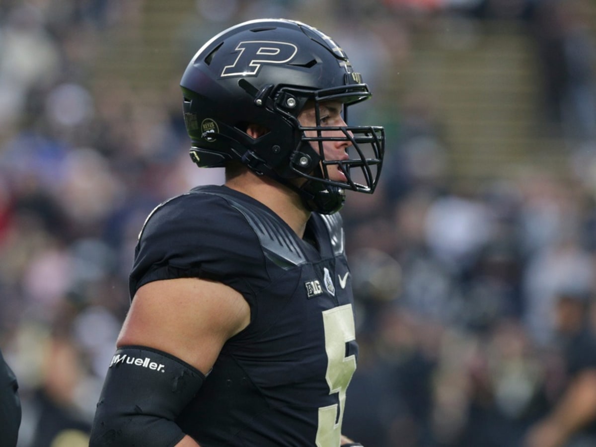 Before going half a mile to Purdue, George Karlaftis dons AAB jersey