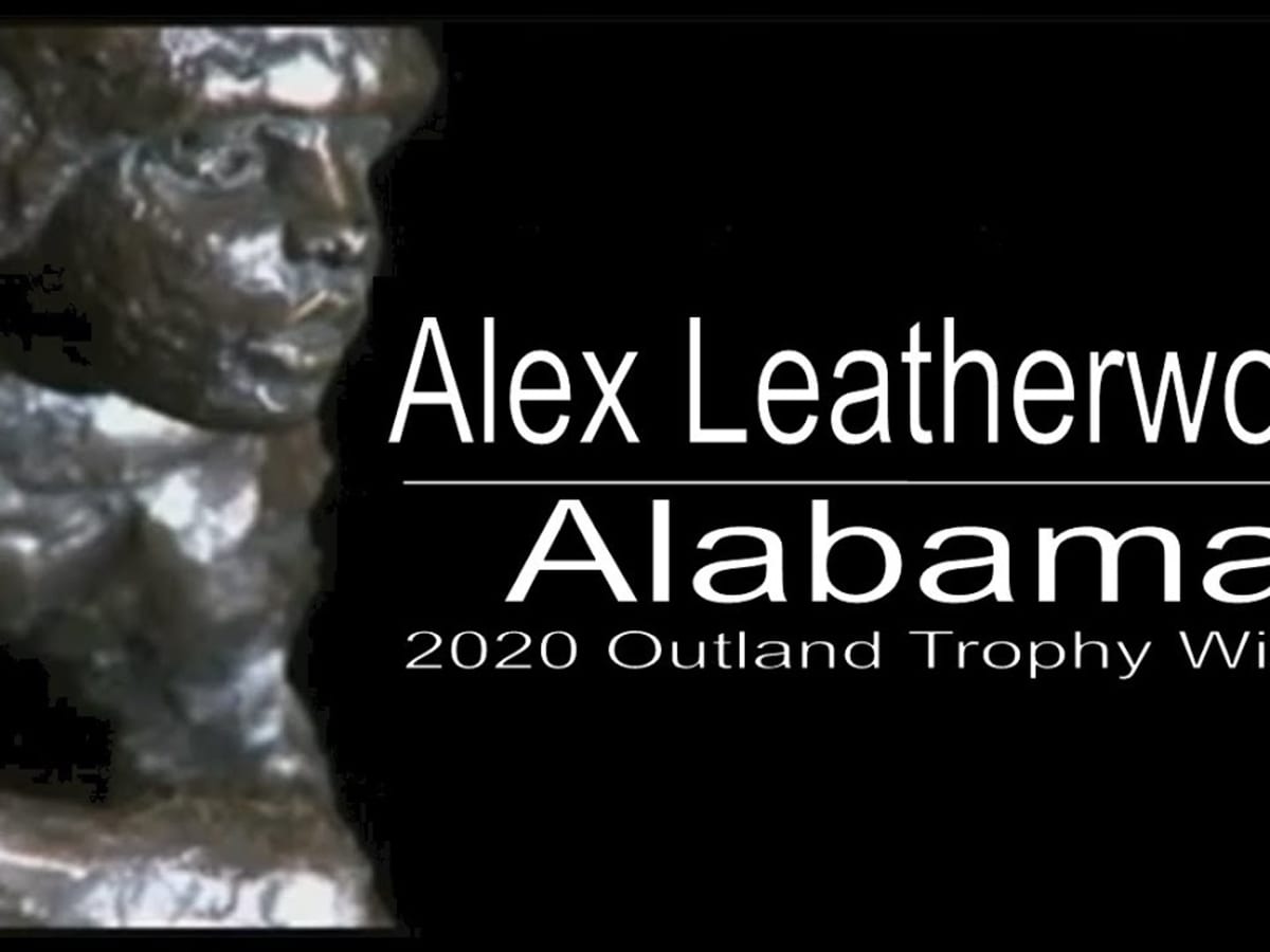 Alabama's Leatherwood wins Outland Trophy