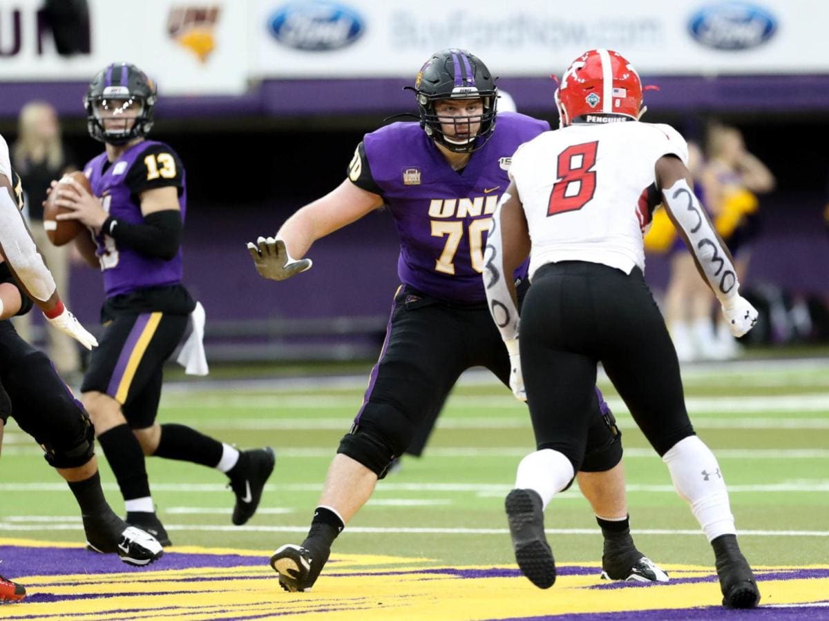 Colts Select Northern Iowa OT Trevor Penning in Recent PFF NFL Mock Draft -  Stampede Blue