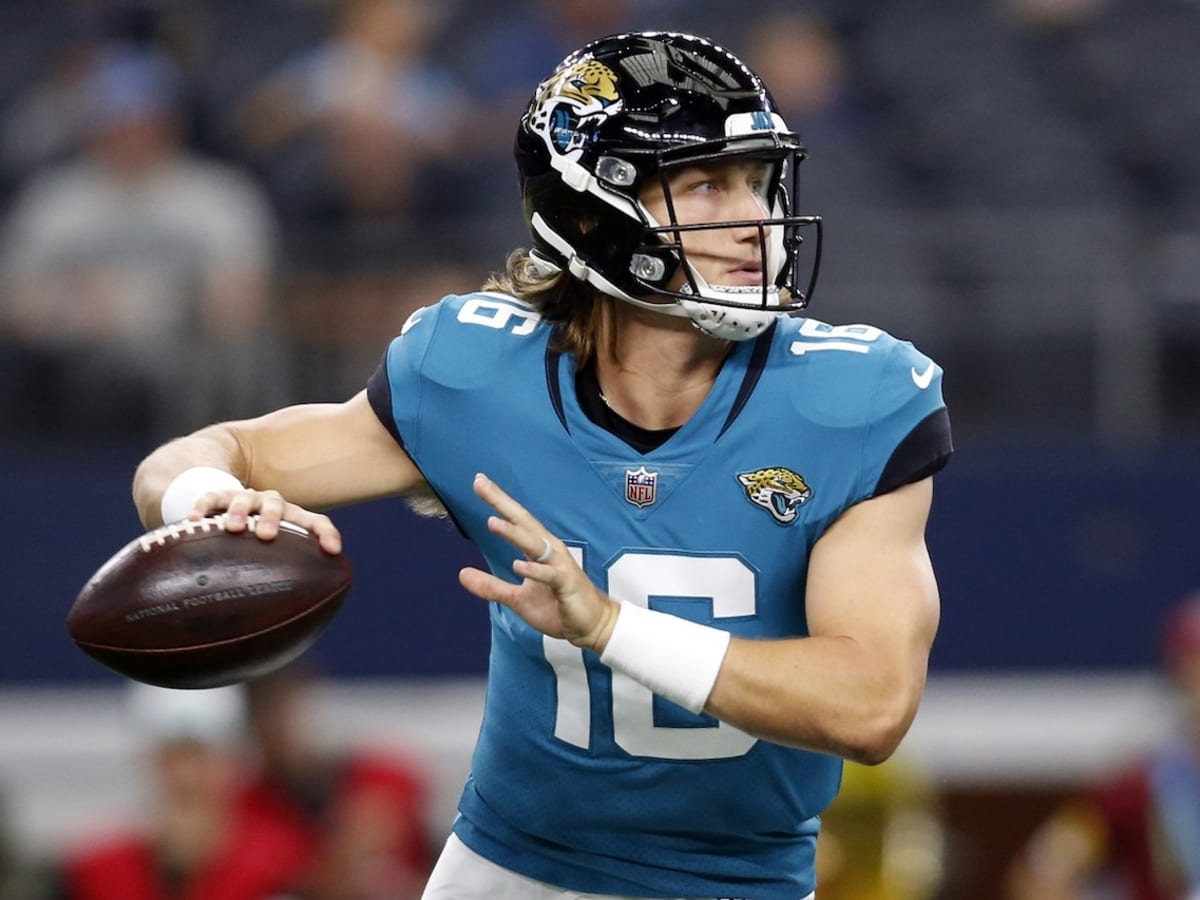 Jacksonville Jaguars quarterback Trevor Lawrence's first-ever Pro