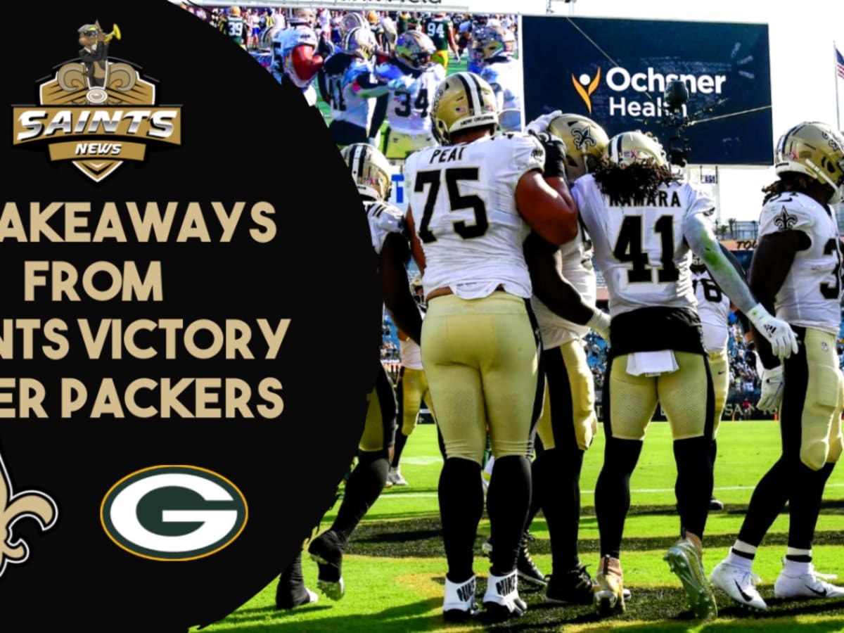 Winston, Saints, overcome displacement, pound Packers 38-3