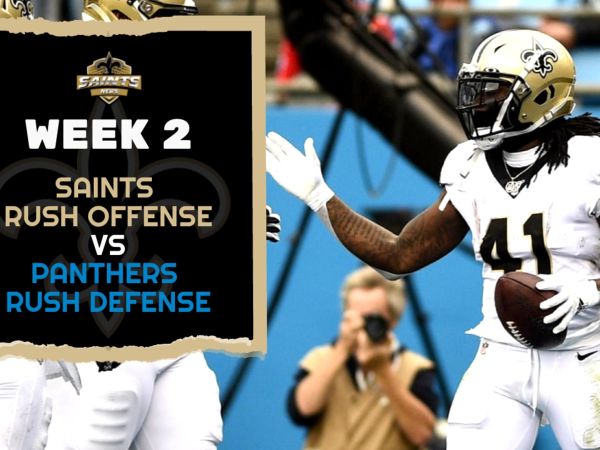 Saints Rushing Attack vs. Panthers Run Defense - Sports Illustrated New  Orleans Saints News, Analysis and More