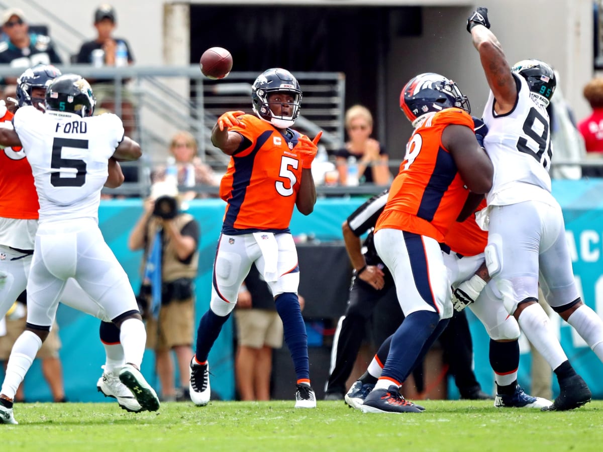 Bridgewater throws for two touchdowns in Broncos' win over Jaguars