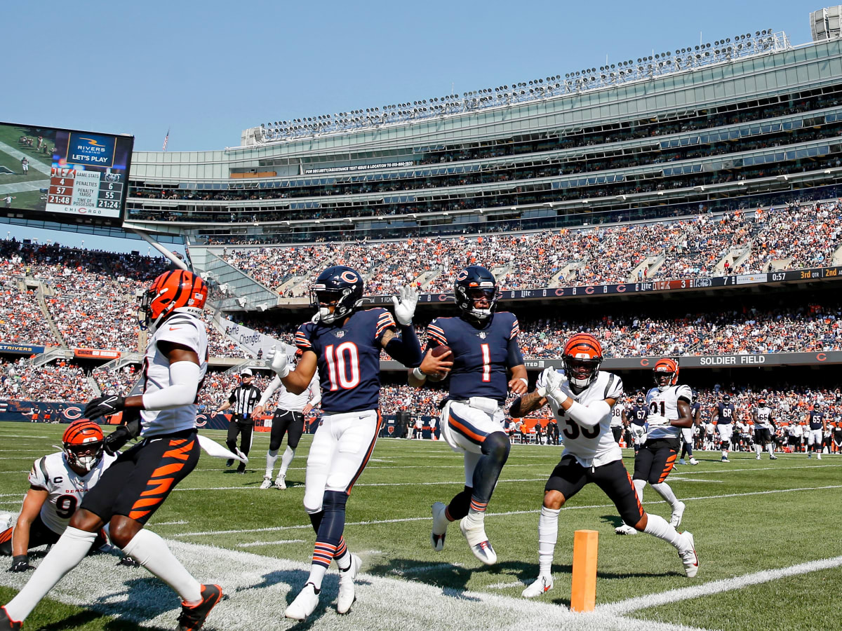 Bears' Justin Fields on deep ball to Chase Claypool: 'Definitely' pass  interference