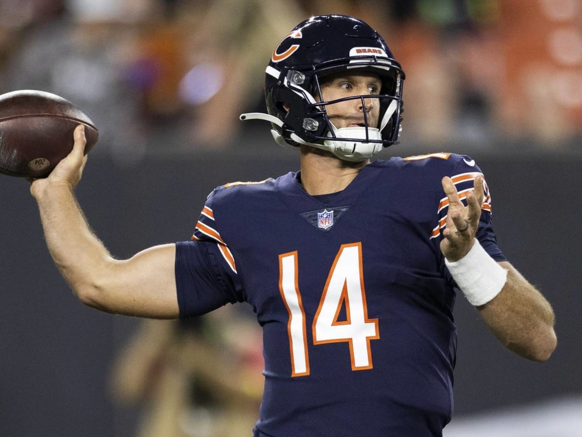 Bears QB Nathan Peterman to start, Justin Fields out Sunday vs. Vikings