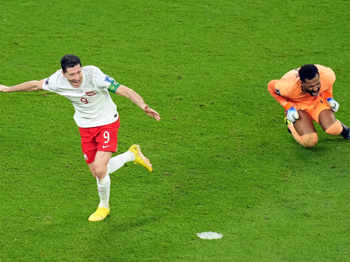 Robert Lewandowski Goal 82', Poland v Saudi Arabia