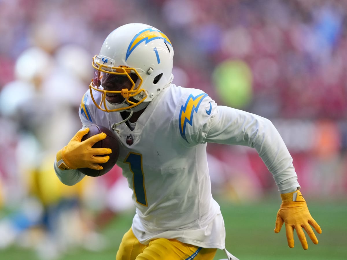 Deandre Carter Signed Los Angeles Chargers Speed Mini Helmet