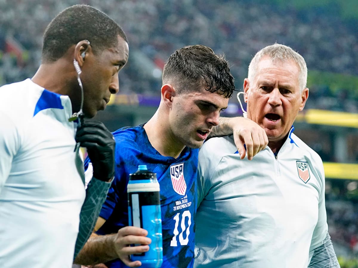 U.S. soccer player Christian Pulisic has strained right quadriceps