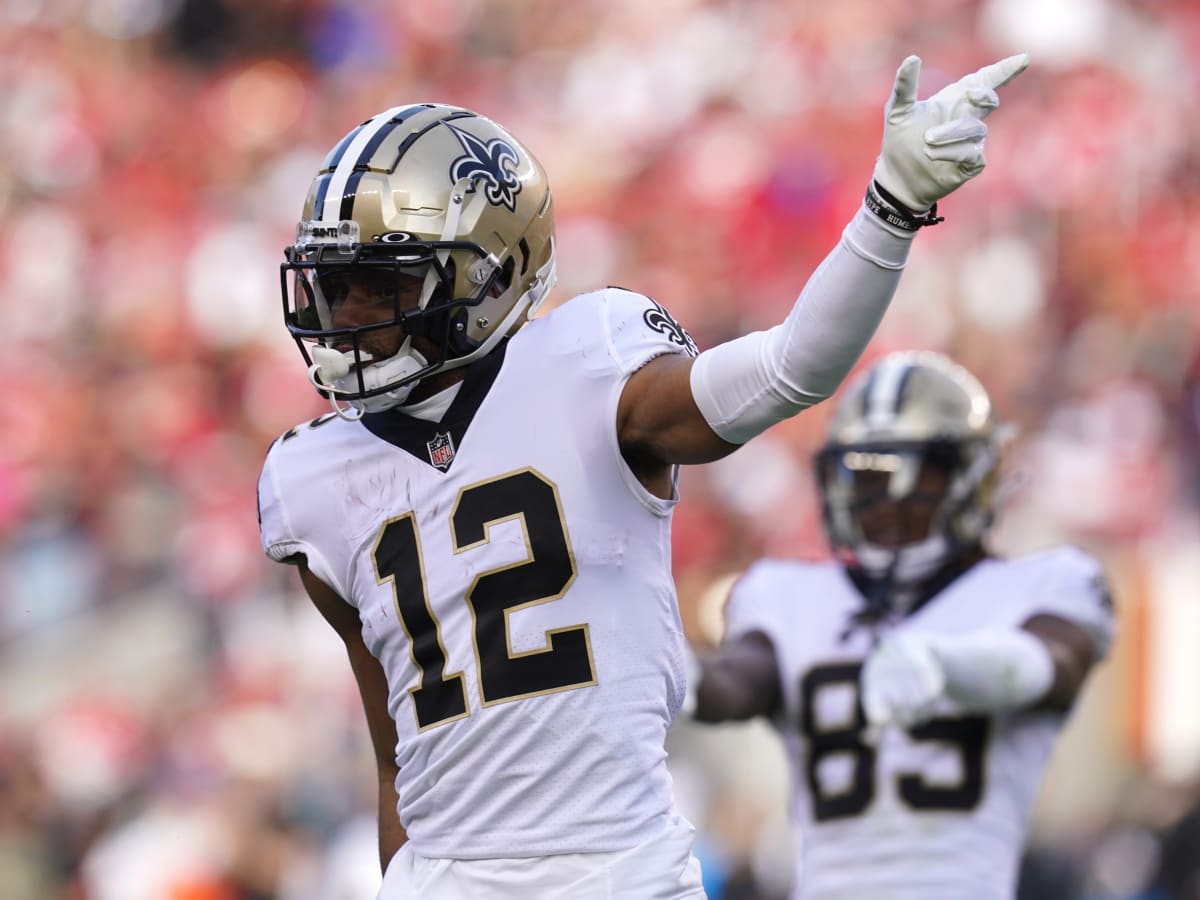 Chris Olave is 3rd Saints rookie with 1,000 yards receiving, Saints