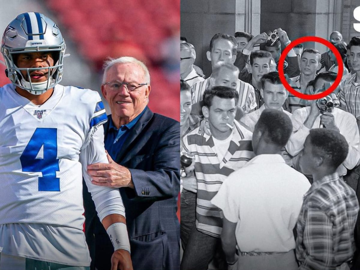 Jerry Jones: Jerry Jones reacts to LeBron James' comments about his  controversial desegregation photo