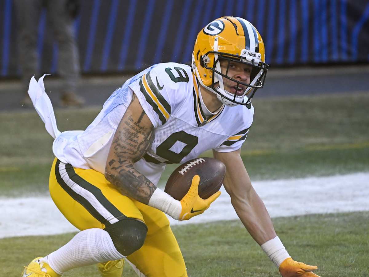 Packers' Christian Watson Discusses Hamstring, Almost-Dropped