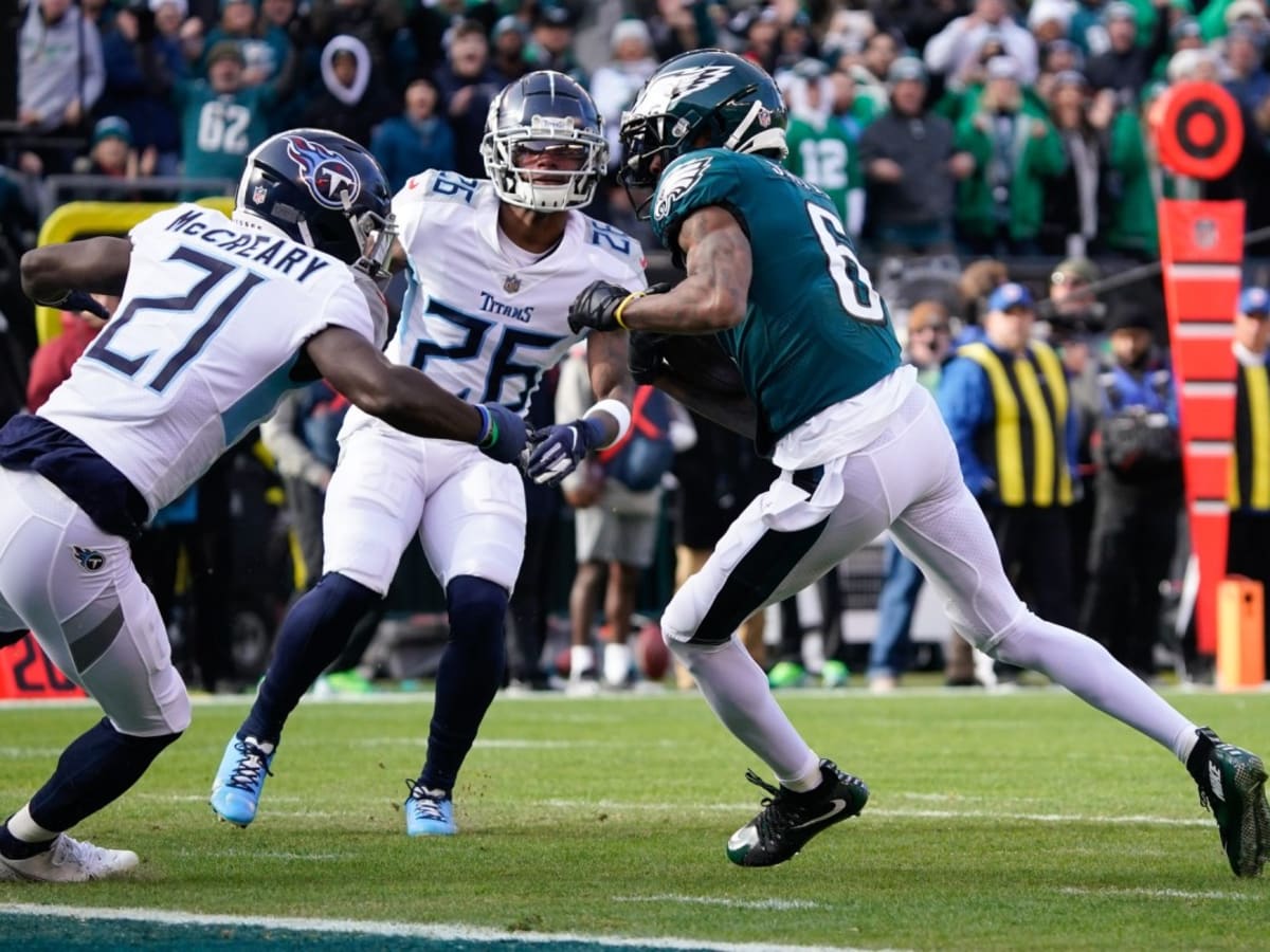 Eagles' players know all too well what they need to do to contain Derrick  Henry - A to Z Sports