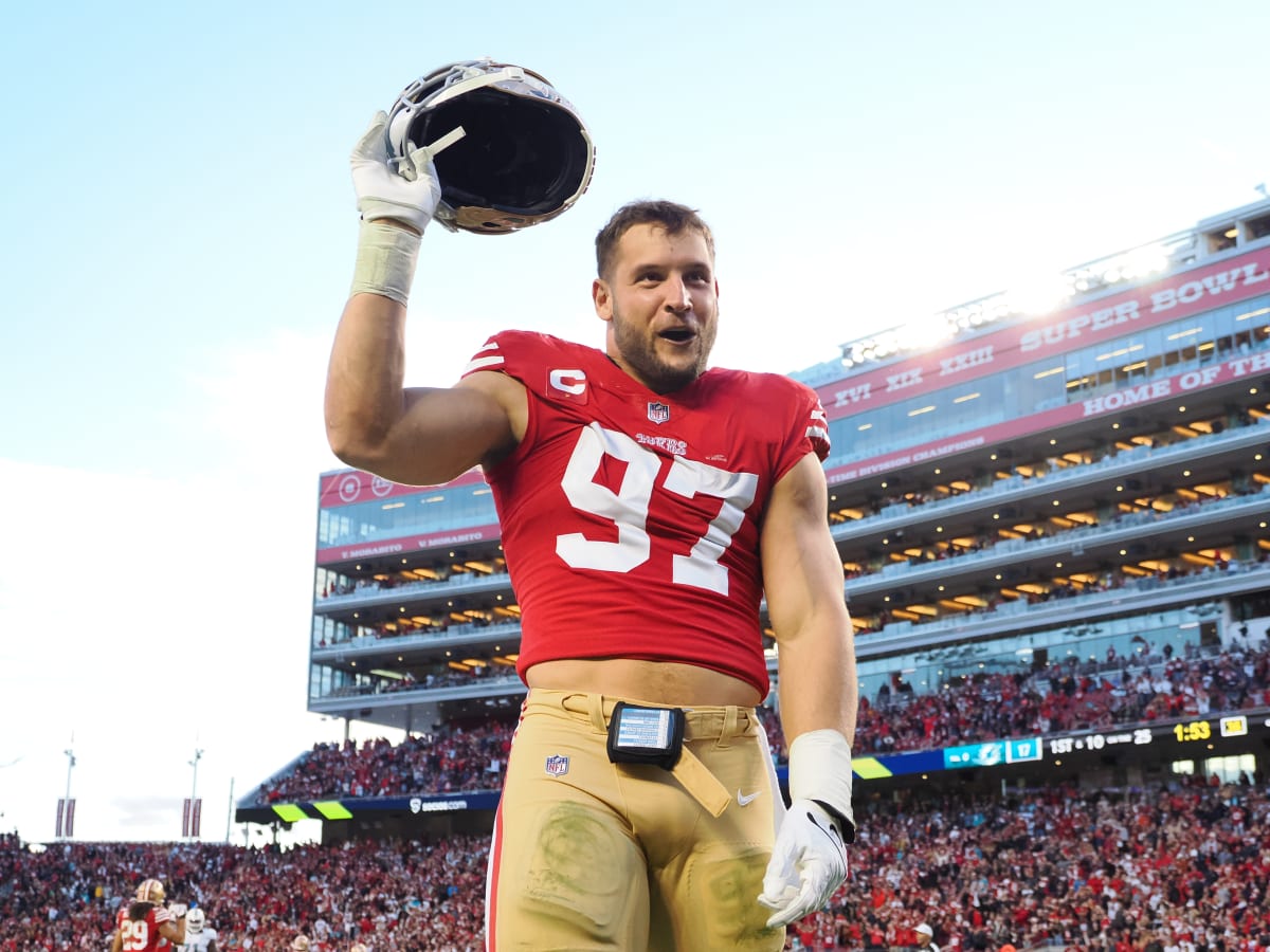 Nick Bosa's Record Extension Shows 49ers Are in Super Bowl-or-Bust Mode -  Sports Illustrated