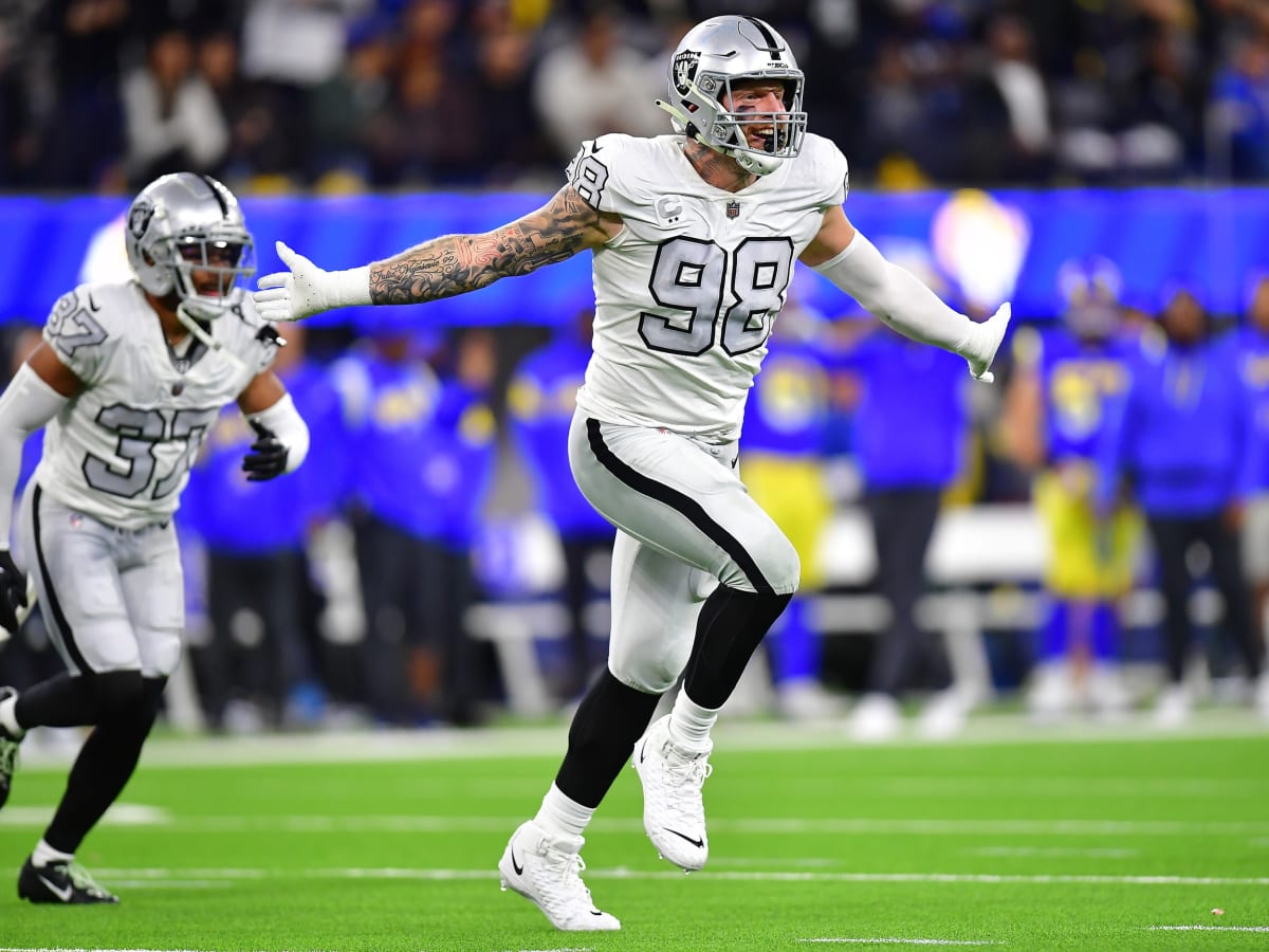 Raiders news: Maxx Crosby excited by young defensive teammates for 2023 -  Silver And Black Pride