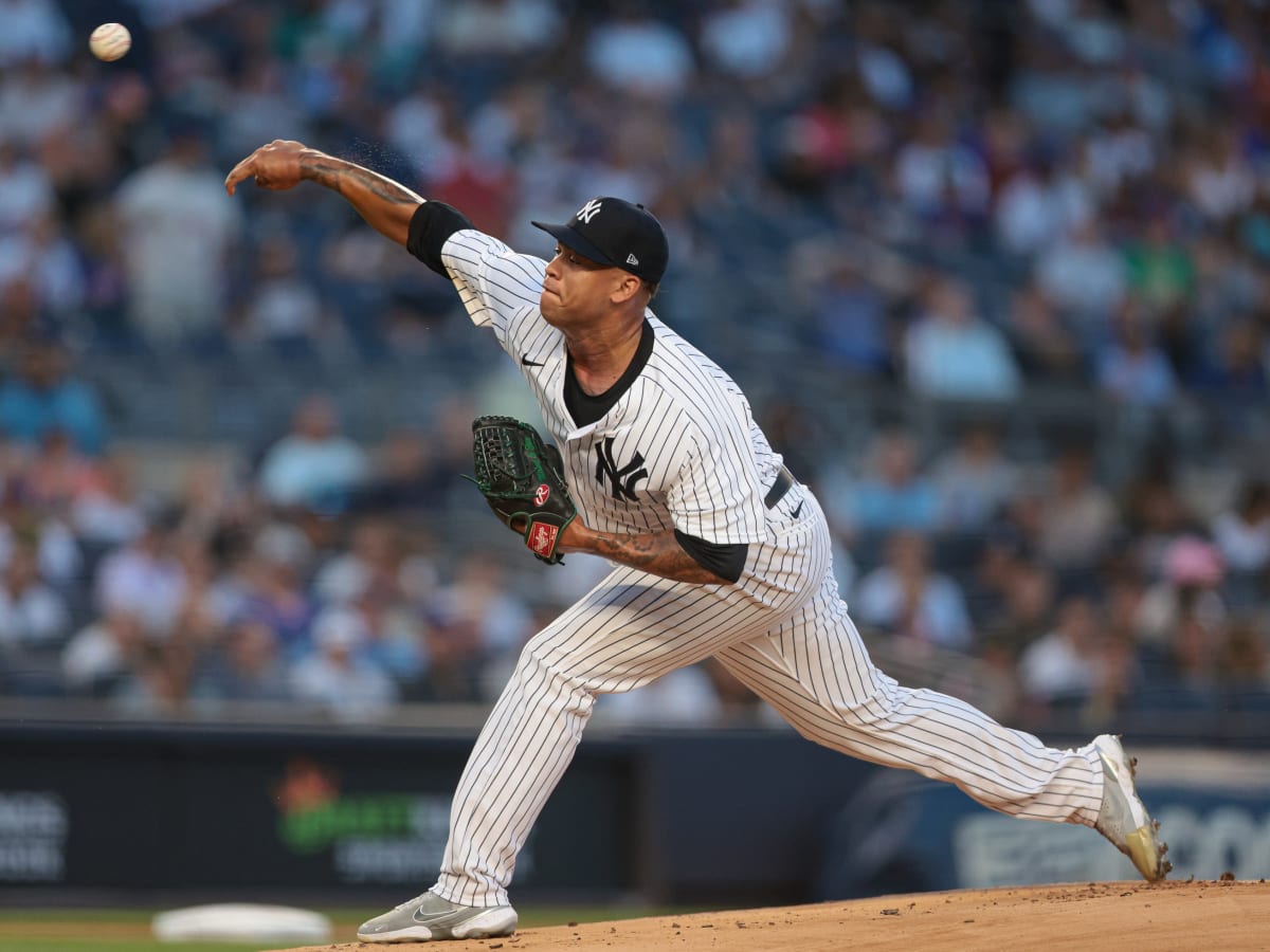 Frankie Montas Looks Ahead After Struggling in New York Yankees Debut -  Sports Illustrated NY Yankees News, Analysis and More