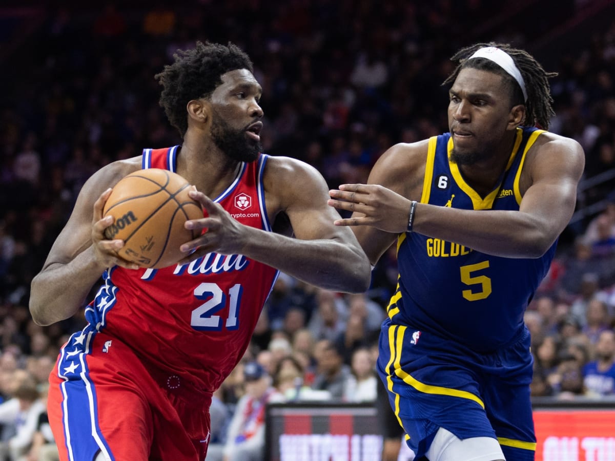 Embiid, Harden lead 76ers past short-handed Warriors