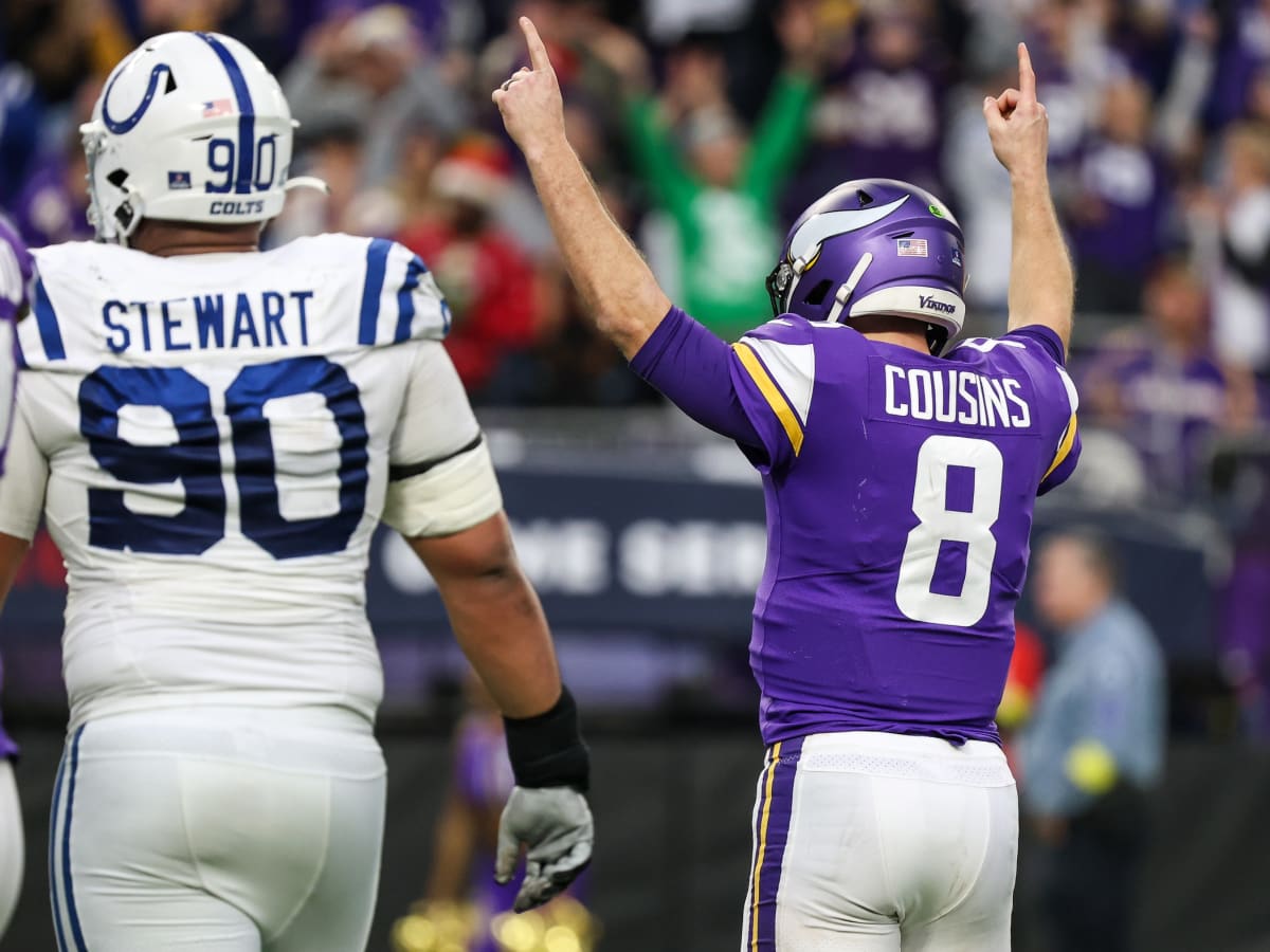 Pat McAfee Reacts to Vikings' Historic Comeback Over Colts