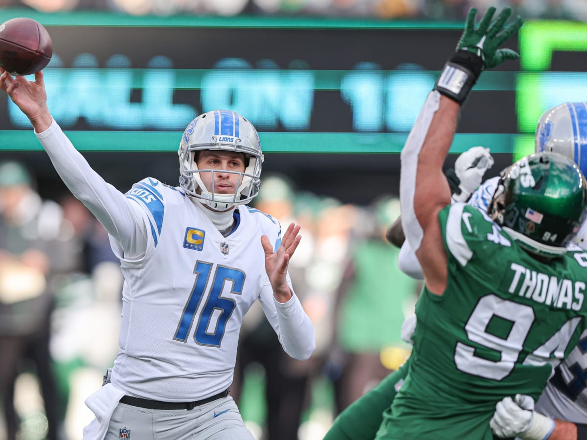 The Lions' defense showed zero respect for NY Jets' passing game