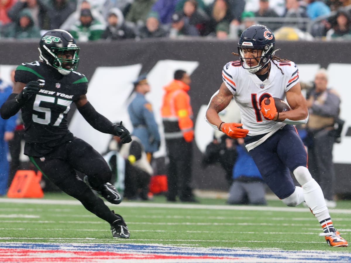 Bears Coach Matt Eberflus Deflects Onslaught of Chase Claypool