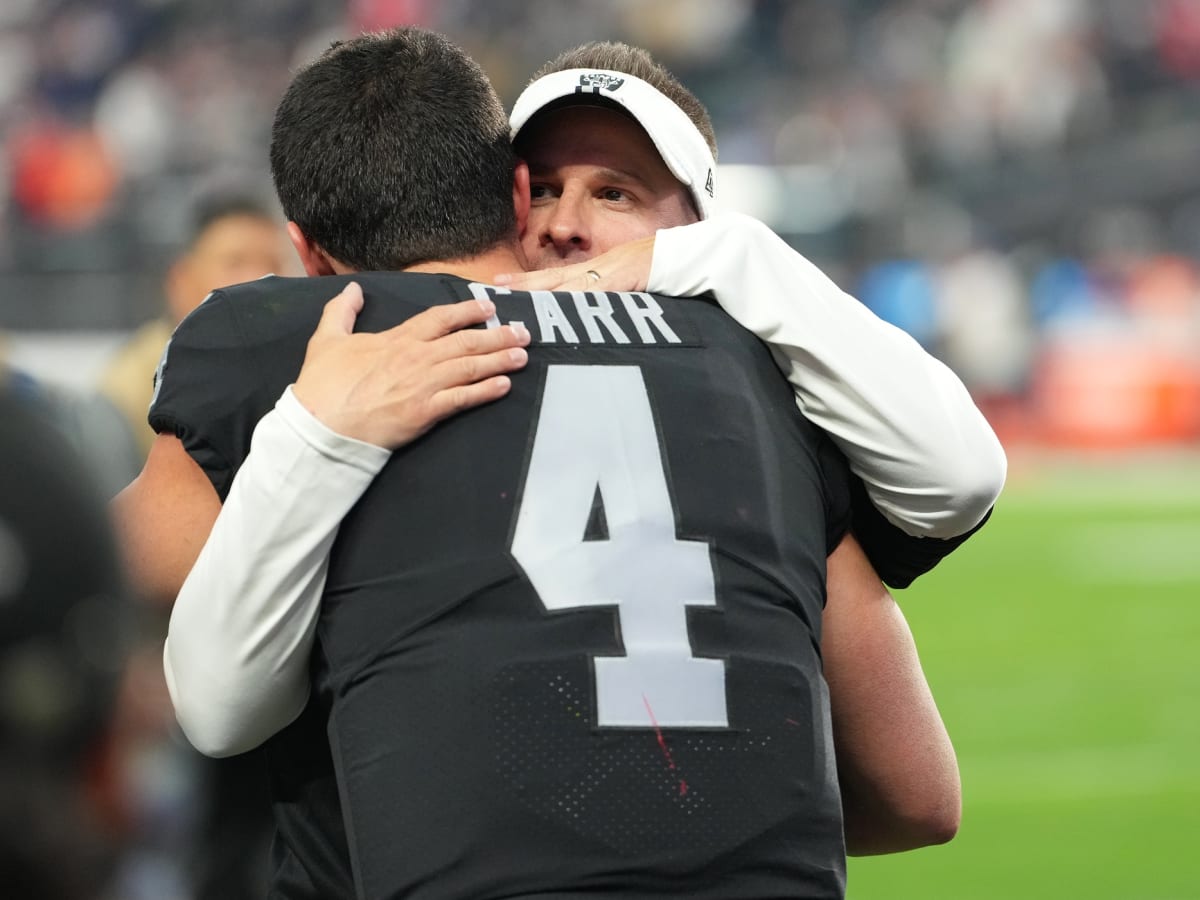 McDaniels, Garoppolo applaud play of Las Vegas Raiders' O-line - Sports  Illustrated Las Vegas Raiders News, Analysis and More