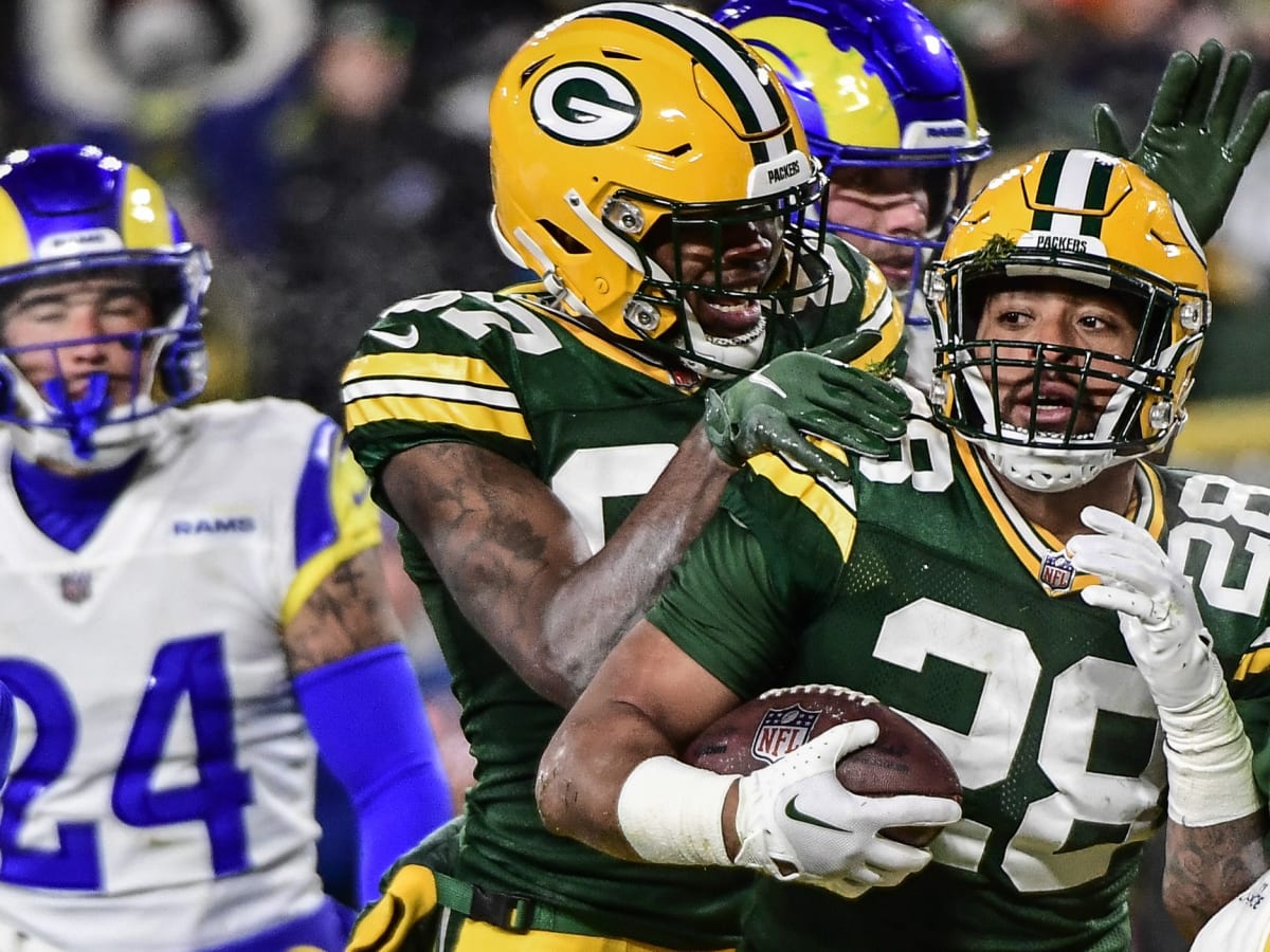 Packers vs. Giants Best Player Prop Bet: AJ Dillon Carries the Load in  London on Sunday (October 9)